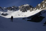 Ski touring in Červená dolina