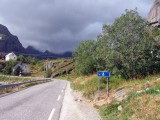 Its simple. Village called Å. Last letter in Norwegian alphabet and last (or first) village on Lofoten. 