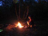 Sweden: Abisko area: night in tundra