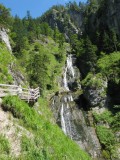 Vodopády v Palfauer Wasserlochklamm