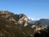 hills under Pregasina, rear Dolimiti di Brenta