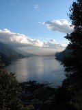 Garda on evening, from Monte Brione