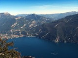 Torbole, Nago. on left Monte Stivo (2045m), Monte Biaena (1617m). from Punte dei Larici