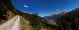 cestou na Milderaunalm(1671m), Stubaital, Fulpmes. 