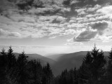 Papradnianská dolina, Súľovské vrchy a Malá Fatra ze Stratence (1055 m)