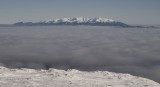 Západné Tatry na obzore...