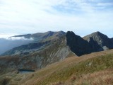 Jamnické Pleso a Roháče, vzadu Baranec