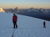 Brieždenie nás víta už o 1000 m vyššie aj s poriadnou zimou - Magi a Katka