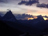 Večer pod Matterhornom