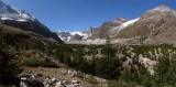 Zmutt valley. Abihorn(3472m), Schonbielhorn(3472m)