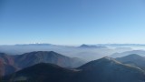 Takéto výhľady na Západné a Nízke Tatry a Choč ma sprevádzali celý deň