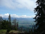 Vysoke Tatry boli pod oblakmi