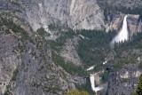 Vernon a Nevada Falls z Glacier Point