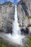 Z výletu na Yosemite Point: Upper Yosemite Fall