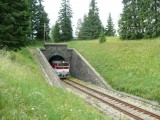 Masinka a najvyssie polozeny tunel na Slovensku